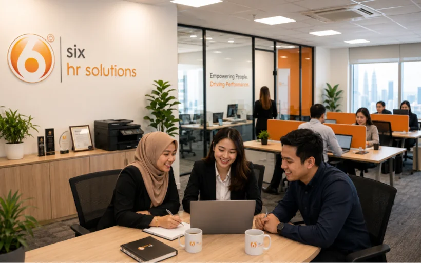 The 6HRS team at work in their Bangsar, Kuala Lumpur office